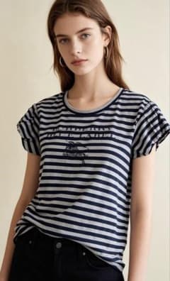 バーバリー BURBERRYストライプ 半袖Tシャツ M - メルカリ