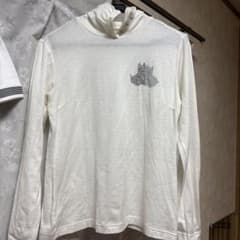 古着　Black&Whiteハイネックトップス　猫のサムネイル