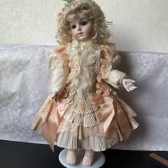 ドールドレス ビスクドールドレス アンティークビスクドールドレス