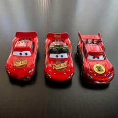 希少 ドラゴンマックィーン入り マテル カーズ ミニカー 3台セット まとめ 希少 ドラゴンマックィーン入り マテル カーズ ミニカー 3台セット