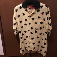 supreme ハート レーヨンシャツのサムネイル