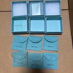 空き箱 ギフト箱TIFFANY & CO. 巾着まとめ6個 - メルカリ