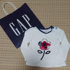 baby GAP 花柄　長袖　Tシャツのサムネイル