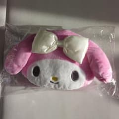 マイメロディ　おそろいリボンフェイスポシェット
