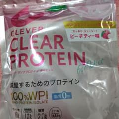 ゆう様専用 クレバー クリアプロテイン ダイエット ピーチティー味のサムネイル