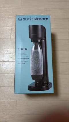 新品未使用】SodaStream GAIA 炭酸水メーカー ブラック - メルカリ