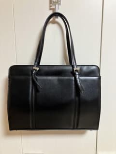 LES MUES ビジネスバッグ　黒のサムネイル
