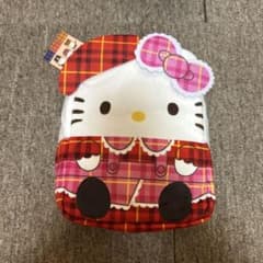 サンリオキャラクターズ チェック×チェックふわふわバッグ1 キティ