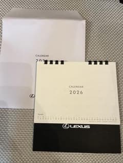 Lexus 2026 卓上カレンダーのサムネイル