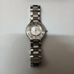 新品　Cartier アナログ腕時計 マスト21 ステンレススチールのサムネイル