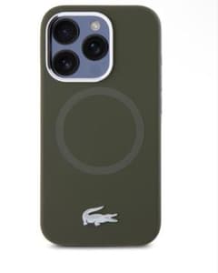 LACOSTE iPhone 15 Pro maxケース カーキ MagSafeのサムネイル