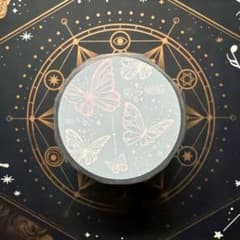 【9483】海外　5m巻　貝殻光カッティングマスキングテープ　半透明　お花系 9835】海外 5m巻貝殻光カッティングマスキングテープ 蝶々 カラフル半