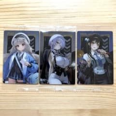 勝利の女神 NIKKE ニケ ウエハース5 カード インフィニティレール3枚