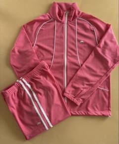 ellesse メッシュ(春夏)上下セットアップウエアー ピンク - メルカリ