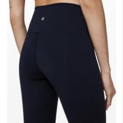 lululemon 新品未使用　ハイライズタイツ25インチ サイズ4 紺色 Wunder Train No Line ハイライズタイツ 25インチ | レギンス＆タイツ ヨガ・ピラティス