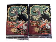 ドラゴンボール クロミウムカード2セット、開封済み、美品、送料込み