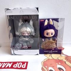正規品】2点 XG POPMART スカルパンダ SKULLPANDA ラブブ - メルカリ