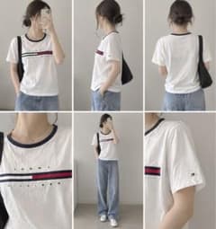 TOMMY HILFIGER Tシャツ ホワイトSユニセックスのサムネイル