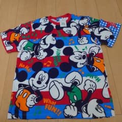 Tokyo Disney Resort ミッキーマウス 総柄Tシャツ Lのサムネイル