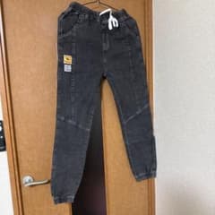 ジョガーパンツ デニム グレー Mサイズのサムネイル