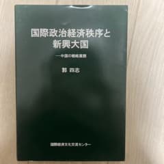 国際政治経済秩序と新興大国 郭四志のサムネイル