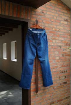 柿の葉 kakinoha DENIM FLARE 5POCKET サイズ8 kakinoha / DENIM FLARE 5POCKET 7 - メルカリ