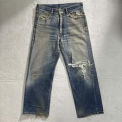 Levi’s BIGE 42TALON BORO グランジ ダメージ 雰囲気 Levi's BIGE 42TALON BORO グランジ ダメージ 雰囲気 - メルカリ