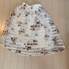 ♡春ふんわりシースリー花柄スカート♡SSサイズ♡のサムネイル