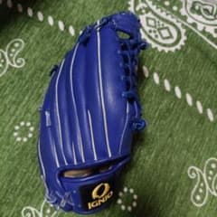 IGNIO 軟式野球グローブ ブルーのサムネイル