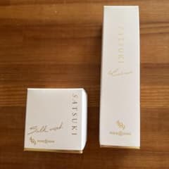 サツキシルクローションとマイルドシルクウォッシュ&ホワイトニングピーリングパックのサムネイル