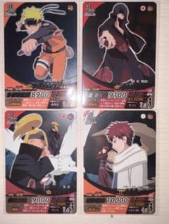 美品】NARUTO ナルティメットフォーメーション プロモカード4枚 イタチ