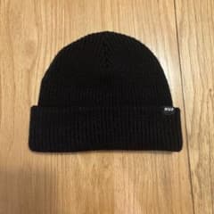 HUF ブラック ニット帽のサムネイル