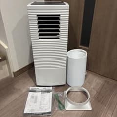【未使用】除湿機能付きポータブルクーラーKPC-0731/W 美品✨ 小泉成機 ポータブルクーラー KPC-0731 除湿機能付き 工事不要