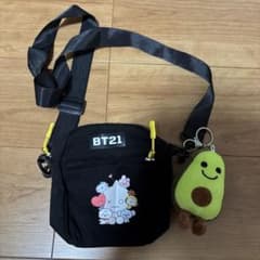 BT21 Black Mini Shoulder Bag