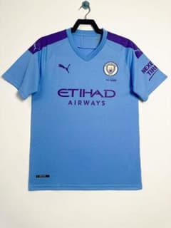 Manchester City Jersey Retro Soccer Uniform