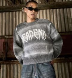 ANDER HUNK Damege Short Knit/ダメージショートニットのサムネイル