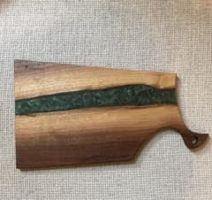 RecoWood カッティングボード 持ち手付き ウォルナット RecoWood カッティングボード 持ち手付き ウォルナット - メルカリ