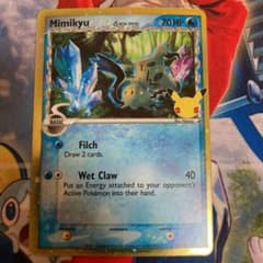ポケカ 【極美品】ミミッキュδ 25th 海外限定プロモのサムネイル