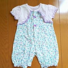 ≪スイートガール≫ニシキ ロンパース 50 60のサムネイル