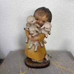 アンリ人形 木彫り Spring Arrivals 春の訪れ 15cm - メルカリ