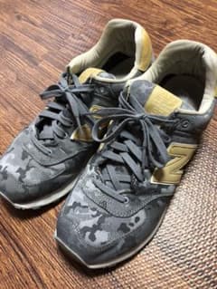 最終価格！海外限定NEWBALANCE ML574CMA日本未発売迷彩カモグレーのサムネイル