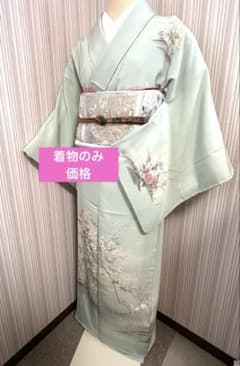 限定価格！】訪問着 付け下げ 正絹 花柄 入学式 お花見 お宮参り 