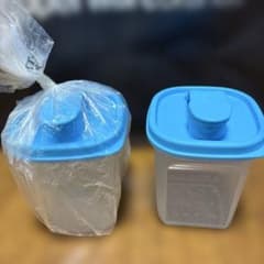 タッパーウェア スクエアSライン350ml 4個セット タッパーウェア スクエア Sライン 350ml2個 - メルカリ