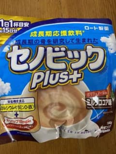 成長期応援飲料 セノビックPlus ミルクココア味のサムネイル