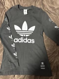 adidas トレフォイルロゴ Tシャツ グレーのサムネイル