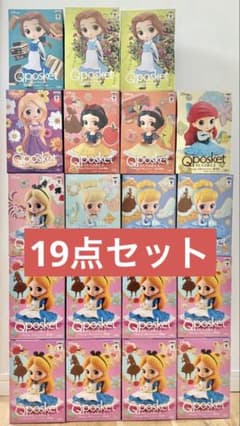 Qposket プリンセス ディズニー 19体+他1体まとめ売り Qposket プリンセス ディズニー 19体+他1体まとめ売り Qposket