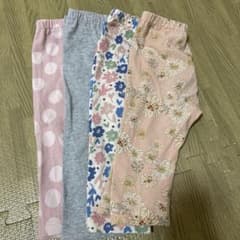 ユニクロ　ベビー　レギンス　7分丈　100サイズのサムネイル
