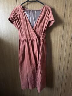 テラコッタ ラップスタイル ワンピース Mサイズのサムネイル