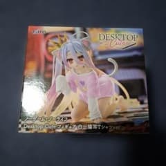 노 게임 노 라이프 Desktop Cute 피겨 화이트 고양이 귀 T 셔츠 ver