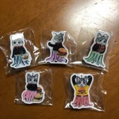 ヒグチユウコ ギュスターヴ モスバーガーコラボ限定マグネットクリップ  全5種のサムネイル